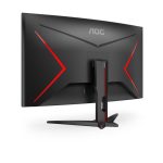 AOC G2 C32G2ZE, monitor de 31.5 pulgadas con resolución 1920 x 1080 píxeles, Full HD, tecnología LED, color negro, C32G2ZE