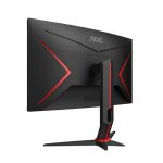 AOC CQ27G2S/BK pantalla para PC de 27 pulgadas, resolución 2560 x 1440 Pixeles Quad HD en colores negro y rojo, perfecto para una experiencia visual superior y detallada