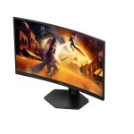 Monitor AOC G4 CQ27G4X, pantalla para PC de 27 pulgadas con resolución 2560 x 1440 Pixeles, Quad HD LCD, color negro, SKU CQ27G4X