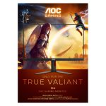 Monitor AOC G4 CQ27G4X, pantalla para PC de 27 pulgadas con resolución 2560 x 1440 Pixeles, Quad HD LCD, color negro, SKU CQ27G4X