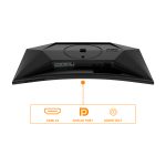 Monitor AOC G4 CQ27G4X, pantalla para PC de 27 pulgadas con resolución 2560 x 1440 Pixeles, Quad HD LCD, color negro, SKU CQ27G4X