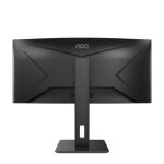 Monitor AOC P2 CU34P2A LED de 34 pulgadas con resolución 3440 x 1440 Pixeles Quad HD en color negro, SKU CU34P2A