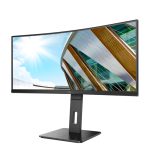 Monitor AOC P2 CU34P2A LED de 34 pulgadas con resolución 3440 x 1440 Pixeles Quad HD en color negro, SKU CU34P2A