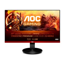 Monitor LED AOC 90 Series de 27 pulgadas, resolución 1920 x 1080 píxeles, Full HD, color negro, SKU G2790PX
