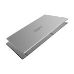 Monitor AOC 01 Series I1601P con pantalla de 15.6 pulgadas, resolución Full HD 1920 x 1080 pixeles, tecnología LED, en colores plata y negro. SKU: I1601P.