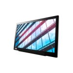 Monitor AOC 01 Series I1601P con pantalla de 15.6 pulgadas, resolución Full HD 1920 x 1080 pixeles, tecnología LED, en colores plata y negro. SKU: I1601P.