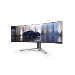 AOC Porsche PD49 LED display de 124,5 cm (49 pulgadas) con resolución 5120 x 1440 Pixeles DQHD, pantalla QD-OLED en negro, PD49