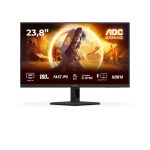 Monitor AOC G4 Q24G4RE de 23.8 pulgadas, resolución 2560 x 1440 píxeles, Quad HD, LED, colores negro y rojo. SKU: Q24G4RE