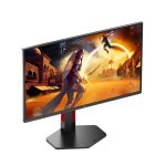 AOC G4 Q25G4SR pantalla para PC de 24.5 pulgadas con resolución 2560 x 1440 pixeles, tecnología Quad HD LED en colores Negro y Rojo, SKU Q25G4SR