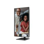 Monitor AOC E4 Q27E4U para PC, 68,6 cm (27 pulgadas) con resolución 2560 x 1440 Pixeles, Quad HD y pantalla LED en color negro. SKU: Q27E4U