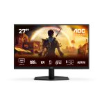 Monitor AOC G4 Q27G42XNE de 27 pulgadas con resolución 2560 x 1440 Pixeles Quad HD LED en colores negro y rojo