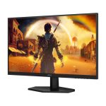 Imagen del monitor AOC G4 Q27G42ZE de 27 pulgadas con resolución 2560 x 1440 Pixeles Quad HD y diseño en colores Negro y Rojo. SKU: Q27G42ZE