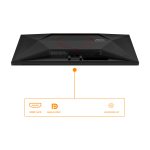 Imagen del monitor AOC G4 Q27G42ZE de 27 pulgadas con resolución 2560 x 1440 Pixeles Quad HD y diseño en colores Negro y Rojo. SKU: Q27G42ZE