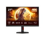 AOC G4 Q27G4ZR pantalla para PC de 27 pulgadas, resolución 2560 x 1440 Pixeles, Quad HD, LED, colores Negro y Rojo, SKU Q27G4ZR