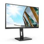 Monitor AOC P2 Q27P2Q de 27 pulgadas con resolución 2560 x 1440 pixeles, color negro, ideal para trabajos de alta precisión y entretenimiento en Quad HD. Modelo Q27P2Q.