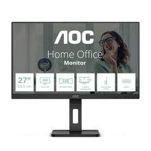 AOC Q27P3CV pantalla para PC de 27 pulgadas, con resolución 2560 x 1440 pixeles, tecnología LED, negro, modelo Q27P3CV