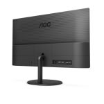 AOC V4 Q27V4EA LED display 68,6 cm (27") con resolución 2560 x 1440 Pixeles, 2K Ultra HD en color negro, perfecto para gaming y trabajo.