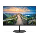 AOC V4 Q27V4EA LED display 68,6 cm (27") con resolución 2560 x 1440 Pixeles, 2K Ultra HD en color negro, perfecto para gaming y trabajo.