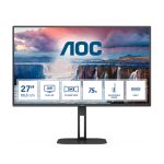 AOC V5 Q27V5C/BK pantalla para PC de 68,6 cm (27 pulgadas) con resolución 2560 x 1440 Pixeles Quad HD, LED en color negro. SKU: Q27V5C/BK