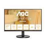 AOC B3 U27B3A pantalla para PC de 27 pulgadas con resolución 3840 x 2160 Pixeles, tecnología 4K Ultra HD y acabado en negro. SKU: U27B3A