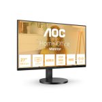 AOC B3 U27B3CF pantalla de 27 pulgadas con resolución 3840 x 2160 pixeles 4K Ultra HD, color negro. SKU: U27B3CF