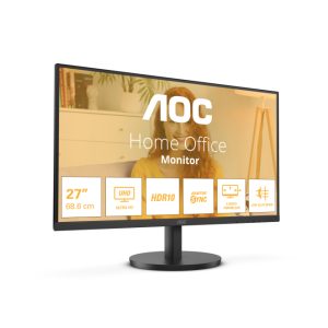 Monitor AOC B3 U27B3M para PC con pantalla de 27 pulgadas, resolución 3840 x 2160 Pixeles 4K Ultra HD, color negro. SKU: U27B3M