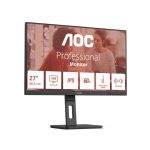AOC E3 U27E3UF pantalla para PC de 27 pulgadas con resolución 3840 x 2160 Pixeles 4K Ultra HD LED en color negro. SKU U27E3UF