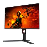 AOC G3 U27G3X/BK, pantalla para PC de 68,6 cm (27 pulgadas), resolución 3840 x 2160 pixeles, 4K Ultra HD, tecnología LED, colores Negro y Rojo, modelo U27G3X/BK