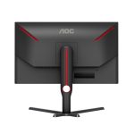 AOC G3 U27G3X/BK, pantalla para PC de 68,6 cm (27 pulgadas), resolución 3840 x 2160 pixeles, 4K Ultra HD, tecnología LED, colores Negro y Rojo, modelo U27G3X/BK