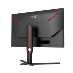 AOC G3 U27G3X/BK, pantalla para PC de 68,6 cm (27 pulgadas), resolución 3840 x 2160 pixeles, 4K Ultra HD, tecnología LED, colores Negro y Rojo, modelo U27G3X/BK
