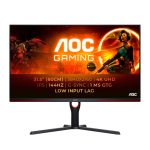 AOC G3 U32G3X/BK LED display de 80 cm (31.5 pulgadas) 3840 x 2160 Pixeles 4K Ultra HD en colores Negro y Rojo con modelo U32G3X/BK