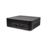 AOPEN DEN5128 Mini PC en color negro con 128 GB de almacenamiento y sistema de 2.0 canales - SKU 490.ON600.0020