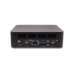 AOPEN Mini PC negro modelo DEN5128 con 512 GB de almacenamiento y 2.0 canales de audio. SKU: 490.ON600.0040