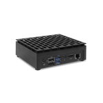 Mini PC AOPEN DE3650-S con procesador Intel Celeron N6210, 4 GB de memoria DDR4-SDRAM, almacenamiento de 64 GB eMMC y sistema operativo Windows 10 IoT, SKU 491.DER00.0010