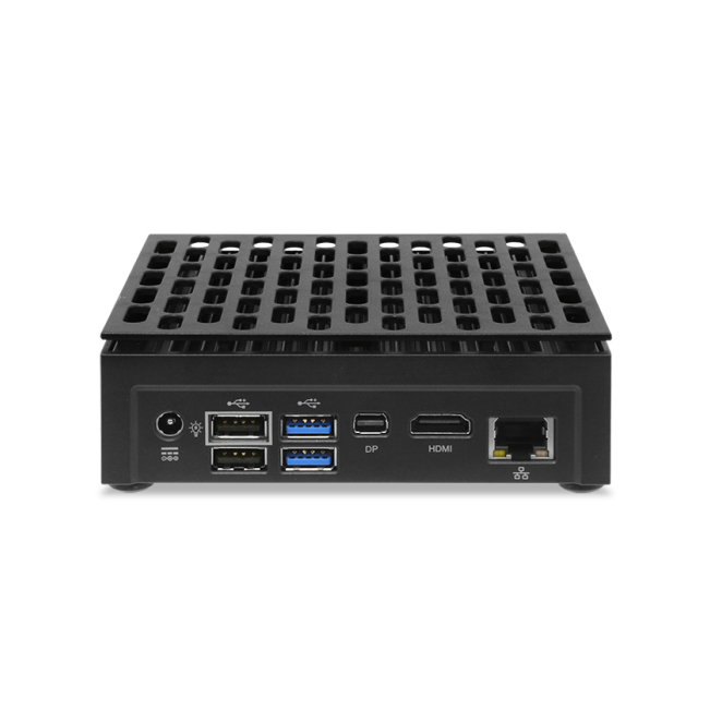 AOPEN DE3650-S Intel® Celeron® N N6210 4 GB DDR4-SDRAM 64 GB eMMC Windows 10 IoT Mini PC Negro 2 Puertos de la AOPEN DE3650-S Mini PC
