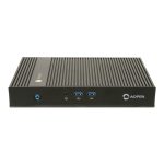 Mini PC AOPEN Chromebox Commercial 2 color negro con resolución 4K Ultra HD, canales 5.1, 3840 x 2160 pixeles, Wifi. SKU 91.CX100.GE20