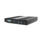 Mini PC AOPEN DE3450 Z en color negro, pantalla 4K Ultra HD, 64 GB, 2.0 canales de audio, SKU 91.DEHA0.E3G0