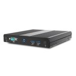 AOPEN Mini PC modelo DE3450Z con procesador Intel Celeron N3350, 4GB de RAM DDR3L-SDRAM, 128GB de almacenamiento SSD, sistema operativo Windows 10 IoT Enterprise y carcasa negra. SKU: 91.DEHAC.E3D0