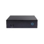 Mini PC AOPEN DE6340-P en color negro con resolución 4K Ultra HD, capacidad de 128 GB y 2.0 canales. SKU: 91.DEL00.E5B0