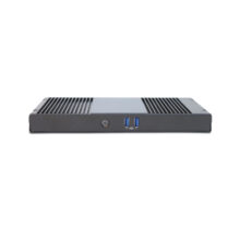 Mini PC AOPEN DEX5550 en negro con resolución 4K Ultra HD y almacenamiento de 256GB. SKU: E91.DEK00.0180