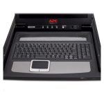 APC AP5717 consola de rack de 43,2 cm (17 pulgadas) en color negro, SKU AP5717. Ideal para gestionar servidores en centros de datos