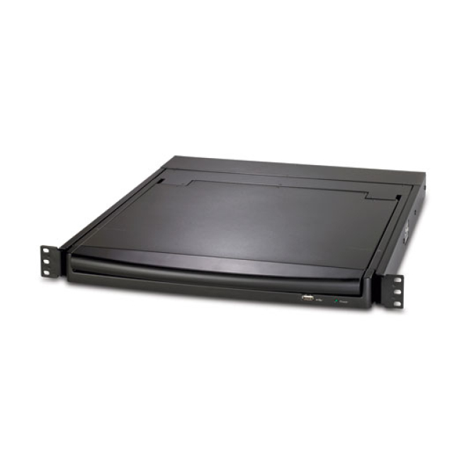 APC AP5717 consola de rack 43,2 cm (17″) Negro 3 Pantalla y teclado de APC AP5717