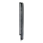 APC Rack PDU Basic Zero U, unidad de distribución de energía con 9 salidas AC, diseño 0U y color negro. SKU: AP7555A.