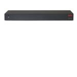 Unidad de distribución de energía negra APC Rack PDU, metered, 1U, 16A, 208/230V, con (8) C13 - SKU AP7821