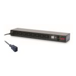 APC AP7921B unidad de distribución de energía PDU, 8 salidas AC, montaje 0U/1U, en color negro. SKU: AP7921B