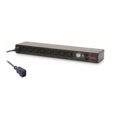 APC AP7921B unidad de distribución de energía PDU, 8 salidas AC, montaje 0U/1U, en color negro. SKU: AP7921B