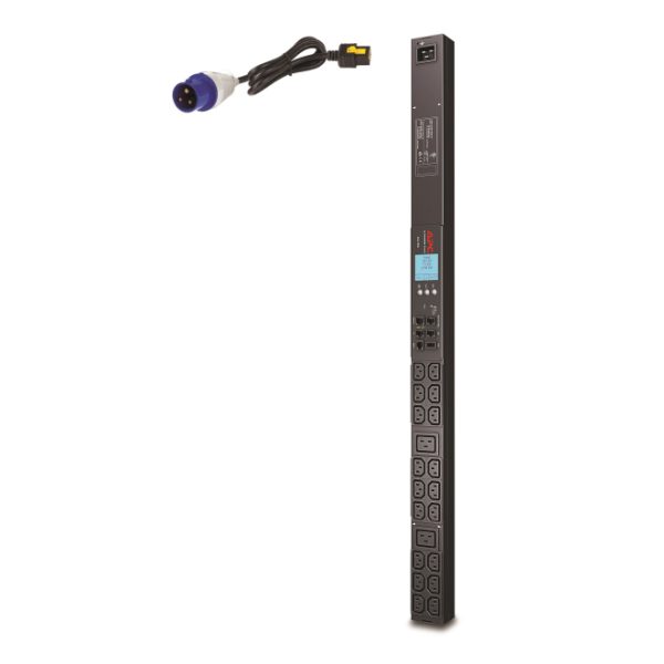 APC AP8858EU3 unidad de distribución de energía PDU con 20 salidas AC y diseño 0U, SKU AP8858EU3.