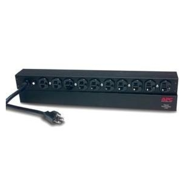 APC PDU Rack Básico 1U 20A 120V Negro Unidad de distribución de energía (PDU) APC Rack PDU, Básico, 1U, 20A, 120V, Negro. SKU: AP9563