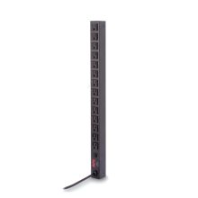 Unidad de distribución de energía APC Basic Rack PDU 0U en color beige, SKU AP9567, ideal para gestión eficiente de energía en racks.