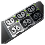 Unidad de distribución de energía APC APDU10350SM con 48 salidas AC y formato 0 unidades en color Negro. SKU: APDU10350SM